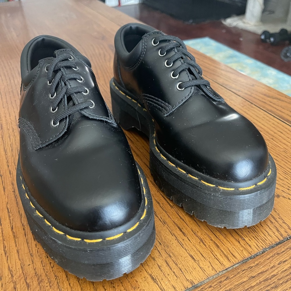 Dr Marten Leather Platform